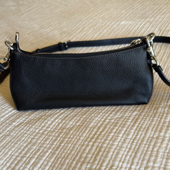 Coach Black Leather Crossbody Bag - Picture 2 of 9